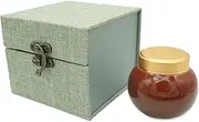 Small Urns for Human Ashes, Decorative Mini Urn,Cremation Keepsakes for Ashes,Human or Pet Small Ashes Urn,Alloy Threaded Sealing Cover, Home Or Office Decoration Display Burial (red)