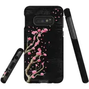 For Samsung Galaxy S10e Case Tough Protective Cover Plum Blossoming