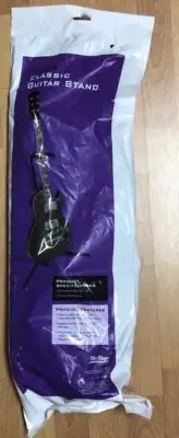 Black Adjustable XCG-4 On Stage Classic Guitar Stand