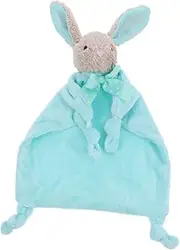 LABRIMP Cartoon Rabbit Toy Baby Pacifier Soft Plush Towel Crystal Velvet for Baby Shower Present