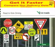 VIC ROADS Road To Solo Driving Car Learner Book Latest Edition 2019 October