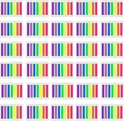 SIQUK 4200 Pieces Flag Tabs Colored Page Markers Sticky Index Tabs Page Flags, 30 Sets 7 Colors