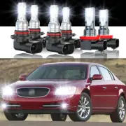 For Buick Lucerne 2006-2011 Combo LED Headlight Fog Light Bulbs Kit 6000K