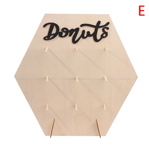 Donuts Wall Stand Dessert Cake Display Rack Wedding Birthday Party DecorJCAU*d*