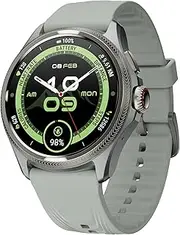Ticwatch Pro 5 Enduro Smartwatch for Men 1.43" Android Wear OS Smart Watch Up to 90 Hrs Battery 7/24 Heart Rate Health Fitness Tracker Outdoor 5ATM GPS Compass Not Compatible with iPhone/iOS, Slate