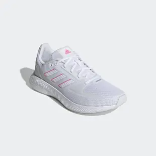 ADIDAS RUN FALCON 2.0 輕量跑鞋 白桃 FY9623