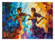Music In Sync Canvas Print