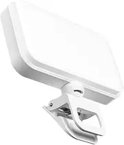 KALLORY Clip Led Light for Phone Tablet Laptop Level Brightness Fill Light for Live Streaming Video Calls Versatile Clip Design for Easy Use Rechargeable Portable