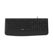 RAPOO NK1900 Wired Keyboard, Entry Level, Laser Carved Keycap, Spill-Resistant, Multimedia Hotkeys ~ NK1800