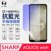 在飛比找PChome24h購物優惠-【O-ONE】Sharp AQUOS wish 滿版全膠抗藍