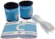 Manchester City FC Accessories Set (One Size) (Blue)