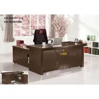 在飛比找蝦皮購物優惠-【谷眠家居】川布胡桃5.8尺辦公桌(全組)辦公桌電腦桌書桌工