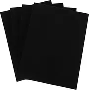 SHOWERORO 4pcs Sponge Board Foam Buffer Packaging Express Packing Dense Foam Blocks Packing Plate Flat Cardboard Inserts Cardboard Inserts for Mailers Black Polyurethane