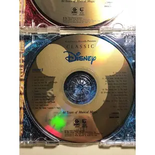 絕版 CD迪士尼閃耀60年 Disney Classic Volume I &Volume II兩款合售