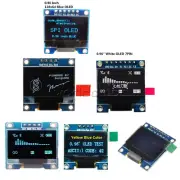 0.96" I2C IIC/SPI Serial 128X64 OLED LCD LED Display Module White/Blue yellow