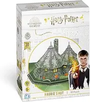 4D Puzz Harry Potter Hagrid's Hut 3D Puzzle Kit (101 Pieces)
