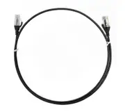 8ware 10m CAT6 Ultra Thin Slim RJ45 Ethernet Cable Network LAN Cord 26AWG Black