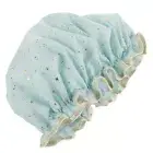 Reusable Waterproof Shower Caps for Women Large Shower Cap for Long Hair