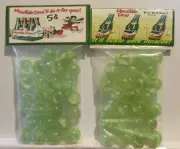 2 Bags Of Drink Mountain Dew Soda Promo Marbles