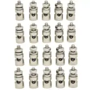 25Pack Adjustable D21mm Pushrod Connector Linkage Stoppers RC Model Airplan
