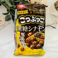 在飛比找樂天市場購物網優惠-日本 龜田製果 小粒米果 黑糖肉桂風味 四袋入 肉桂米果 黑