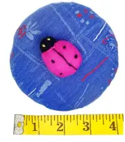 Emery PinCushion 10oz KeepNeedles CleanSharp Needle StorageOrganizer -Ladybug De