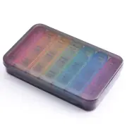 Weekly Pill Box Organiser 3 Times a Day 7 day AM PM Medicine Storage Colourful