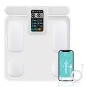 Smart Bluetooth Body Fat Scale Digital Weight BMI Analyzer for iOS Android 180kg