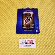DIXIE NARCO 501E & 276E HVV SODA VENDING MACHINE "A & W" 12oz CAN VEND LABEL