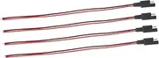 4pcs Connector Cable Quick Disconnect Wire Connectors for Automotive Motorcycle Solar Panel High Temperature Resistant Design for Battery and Generator Expansion