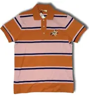 $425 Bally Multipetal Cotton Polo Shirt Size Small, EU 46 Made in Portugal