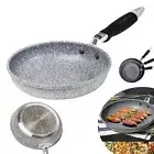 Aluminum Wok Pan Non-stick Coating Skillet Durable Frying Pan Induction Cooker
