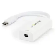 NEW StarTech CDP2MDP USB-C to Mini DisplayPort Adapter Dongle - White