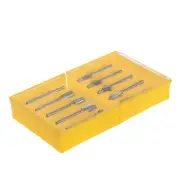 10Pcs 8 3mm HSS Router Bits Cutter Milling Fits Rotary Tool Set