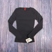 SPANX NEW NWT Size 1X Bittersweet Classic Longsleeve Crew Top Shaping