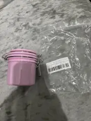 Pink Airtight Nail Lash Glue Container Sealed Jar Adhesive Eyelash Extensions