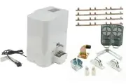 ATA SINGLE Slide Gate Opener FULL KIT Includes 2x Remotes, Gate Slide Kit, Rack