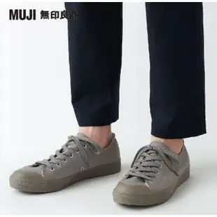 無印良品 MUJI  撥水加工 有機棉 舒適休閒鞋 帆布鞋