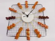 Clock Yakitori Made in Japan Small items Food samples Interesting From Japan