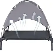 Tent Bed for Dogs - Dog Bed House | Breathable Foldable High Load-Bearing Cozy Safe Insulated Sunshade for Small Medium Large Breed Travel Camping Outdoor Yard