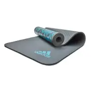 Adidas Blue Tie-Dye 10mm Yoga Mat Gym Exercise/Home Workout/Fitness Training