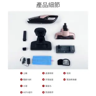 TECO東元 直立手持拖地三合一無線吸塵器 XJ1808CBG 現貨 廠商直送