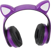 OSALADI Adorable Cat Ear Headset for Girls Wireless Headphones Cat Ear Design Gaming Headset for Boys and Girls