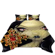 Faces of Faery #91 Beautiful Goth Girl with Cross Coverlet