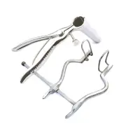 SIMS RECTAL SPECULUM & ANAL HOLE SPREADER For Anal Medical Examination, 2 Pcs