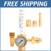 Lifetime Warranty Argon Regulator & Flow Meter - Precision for MIG/TIG Welding