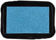 Ink Pad Handmade DIY Water Based Finger Paint Ink Pad for Rubber Stamps Printing Wood Paper Scrapbooking Inkpad Ink Pads (Size : Blue)