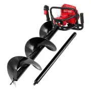 Giantz Post Hole Diggers 80cc Petrol Digger Auger Fence Borer Drill Bit Posthole