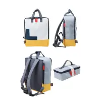 在飛比找momo購物網優惠-【LILIKU】韓國後背包+保溫便當袋(台灣獨家代理 便當袋