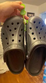 Crocs Black Baya Platform Clogs Comfort Shoes Women's Size 10
